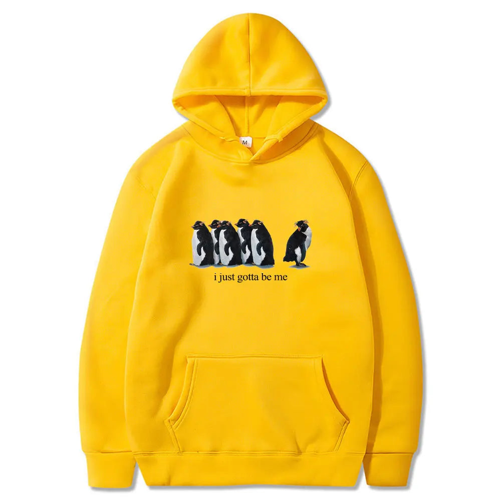KING PENGUIN | The Official "I Gotta Be Me" Viral Penguin Hoodie