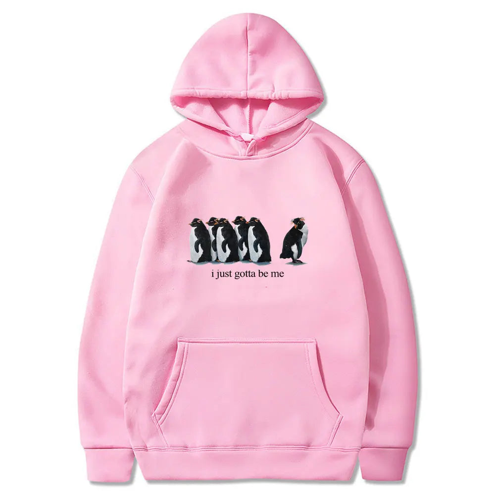 KING PENGUIN | The Official "I Gotta Be Me" Viral Penguin Hoodie