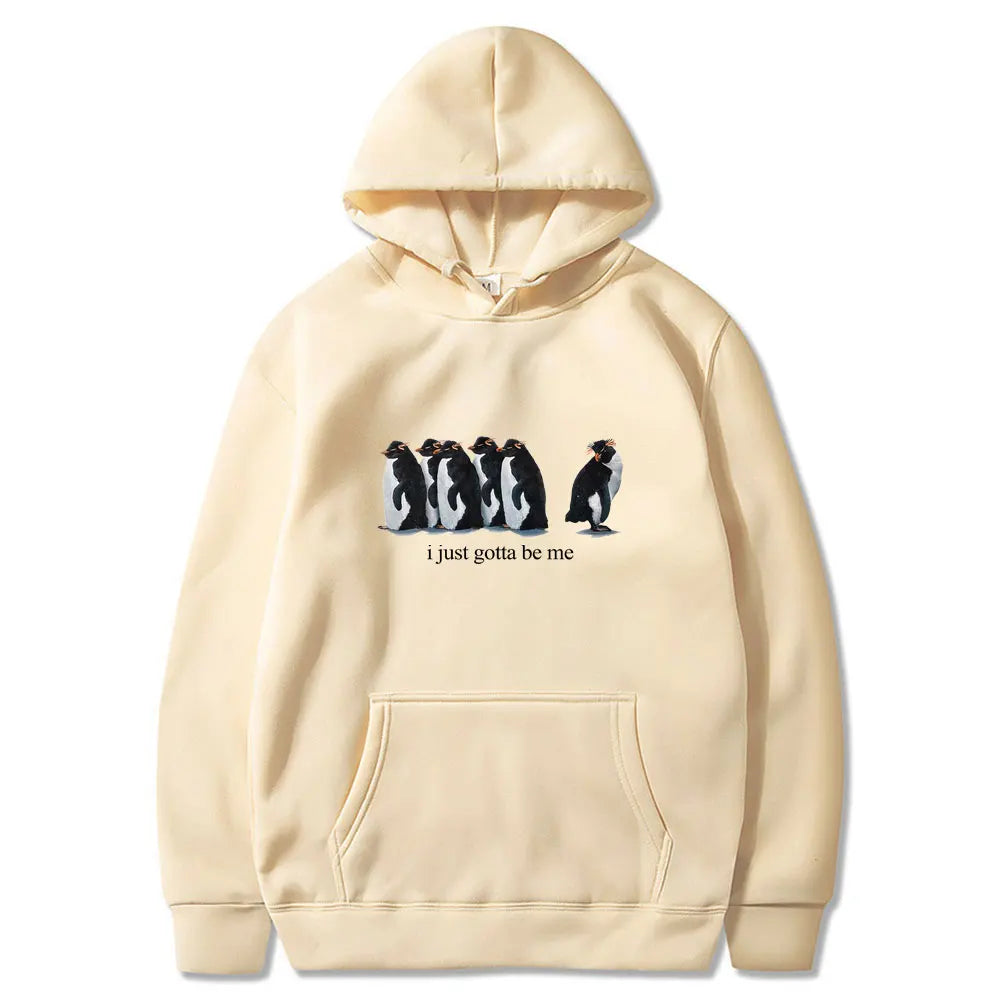 KING PENGUIN | The Official "I Gotta Be Me" Viral Penguin Hoodie