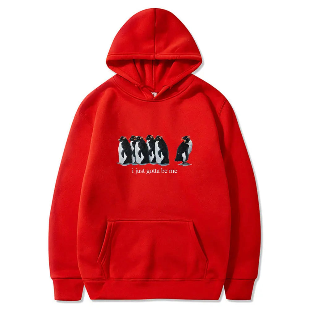 KING PENGUIN | The Official "I Gotta Be Me" Viral Penguin Hoodie