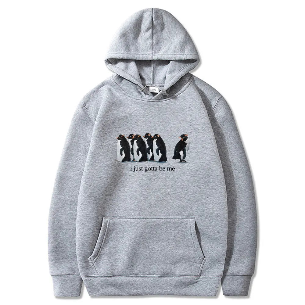 KING PENGUIN | The Official "I Gotta Be Me" Viral Penguin Hoodie