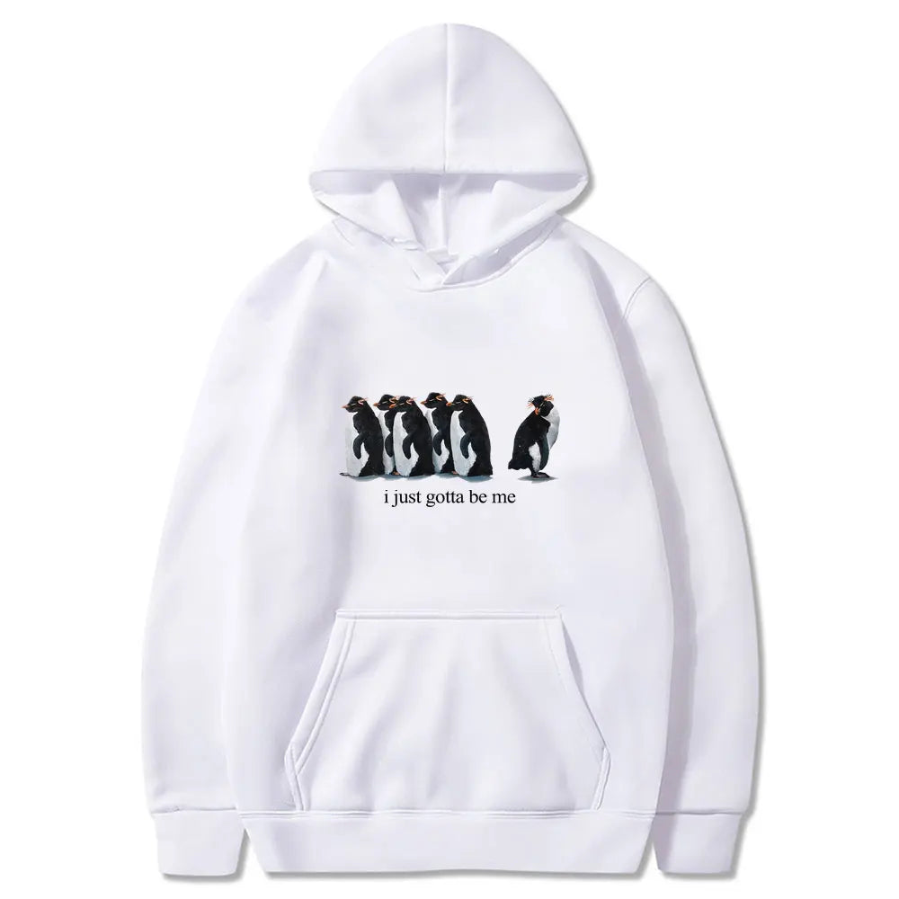 KING PENGUIN | The Official "I Gotta Be Me" Viral Penguin Hoodie